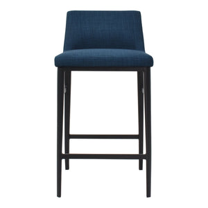 Moe's Home Collection - Baron Counter Stool Blue - EJ-1031-26