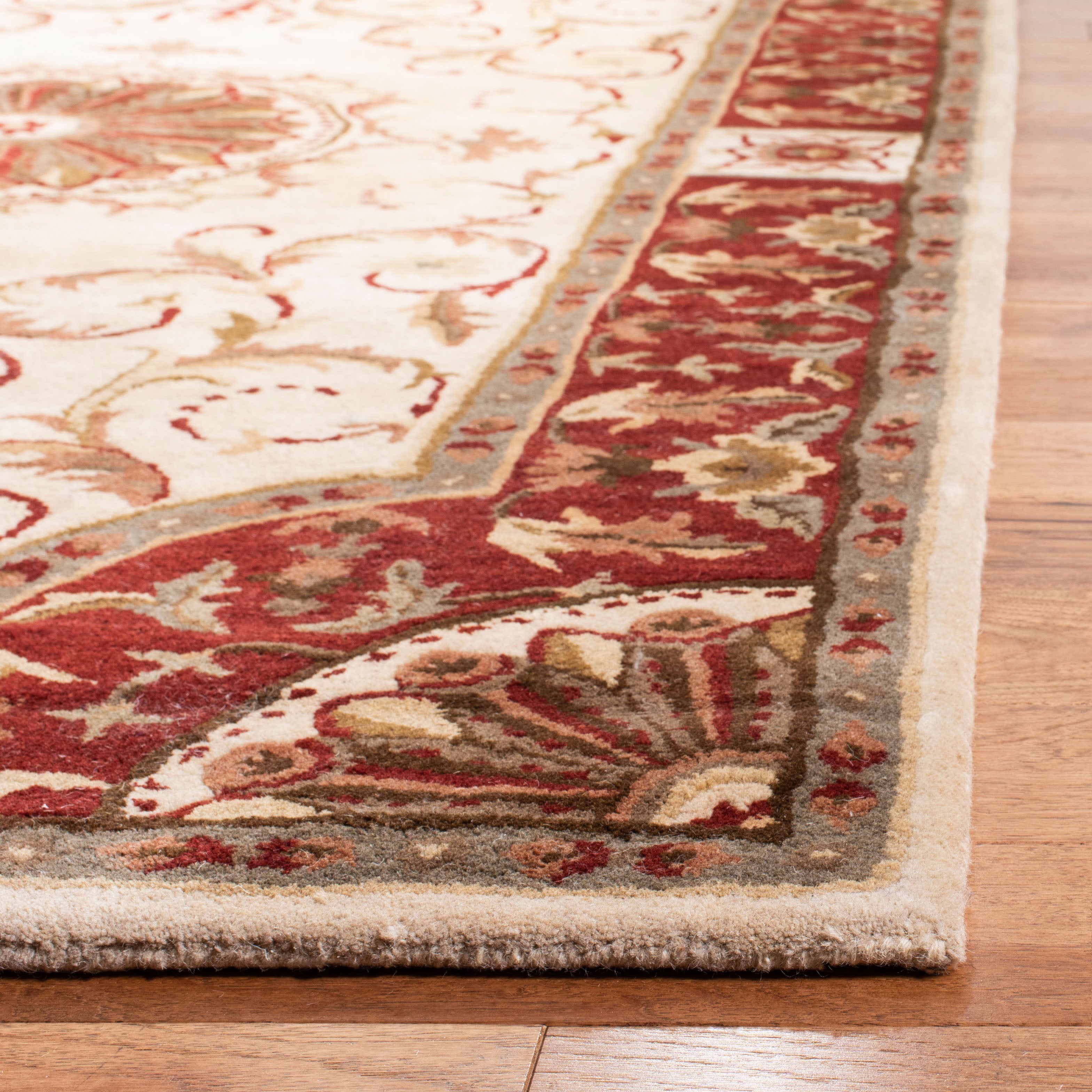 EMPIRE 459 – IVORY / RED