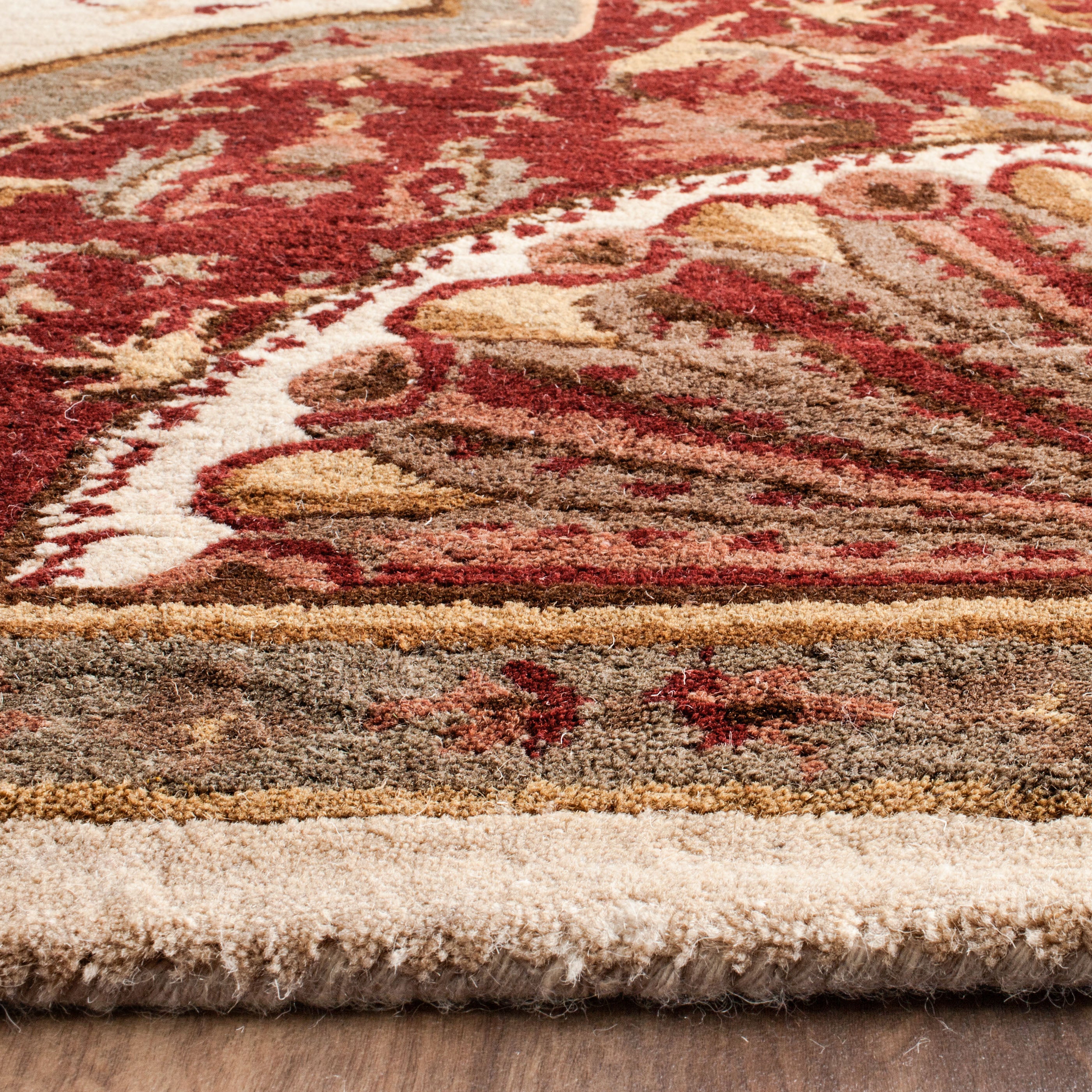 EMPIRE 459 – IVORY / RED
