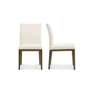 Moe's Home Collection - Frankie Dining Chair White-Set Of Two - EQ-1011-18