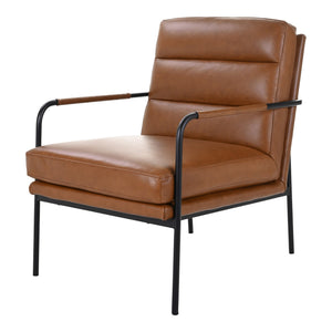 Moe's Home Collection - Verlaine Chair Chestnut Brown - EQ-1013-03