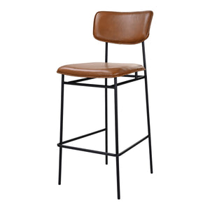 Moe's Home Collection - Sailor Barstool Brown - EQ-1014-03