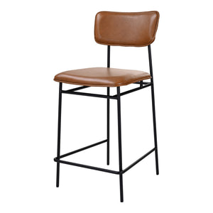 Moe's Home Collection - Sailor Counter Stool Brown - EQ-1015-03