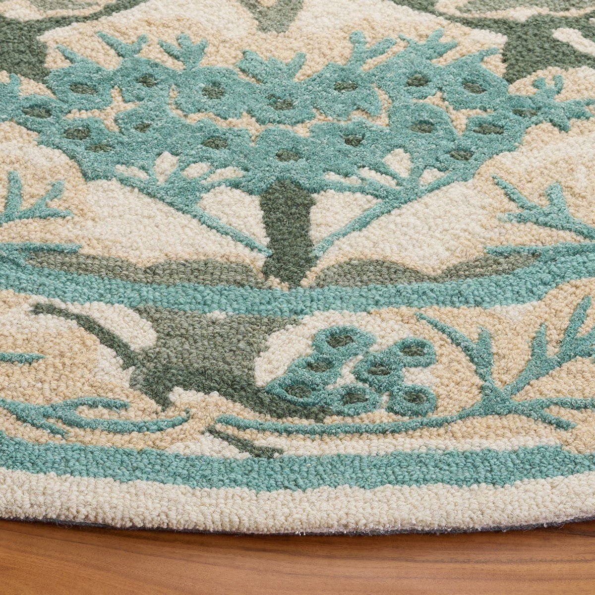 IVORY / TEAL