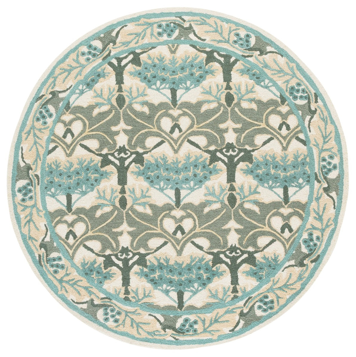 IVORY / TEAL