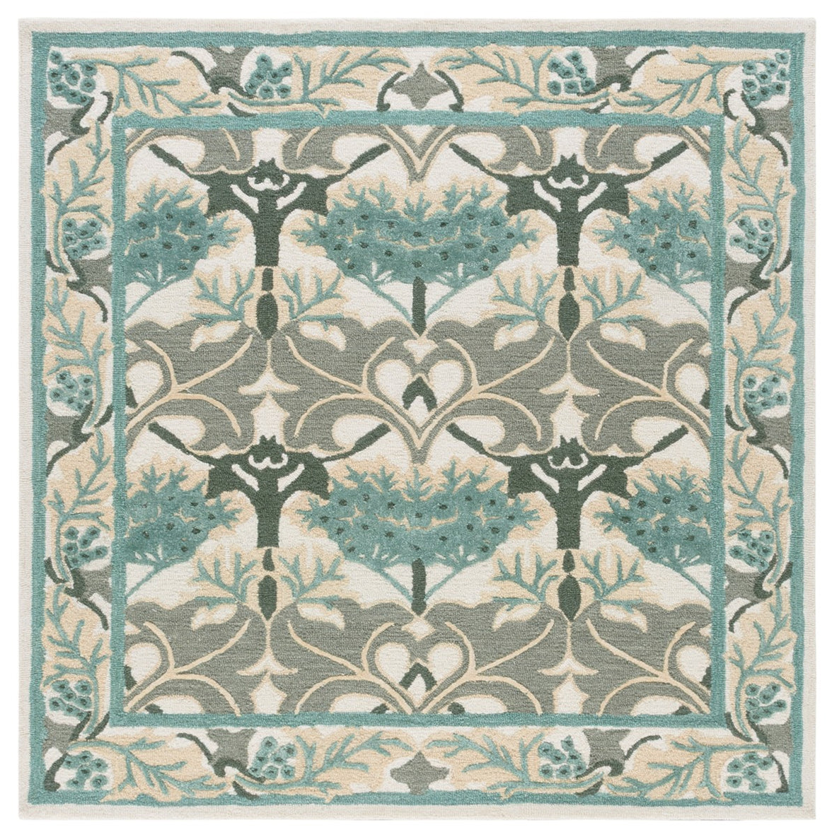 IVORY / TEAL
