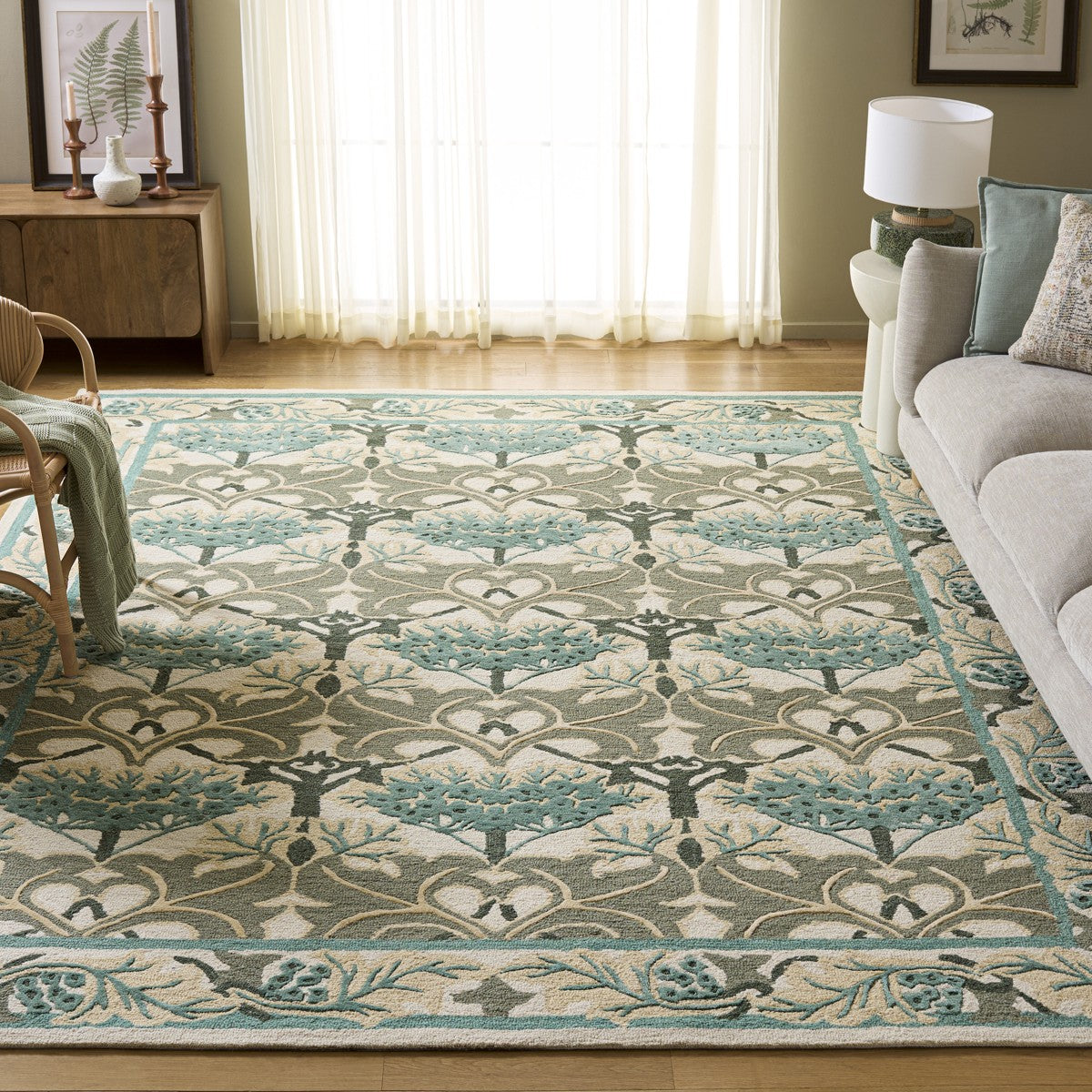 IVORY / TEAL