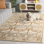 IVORY / BROWN
