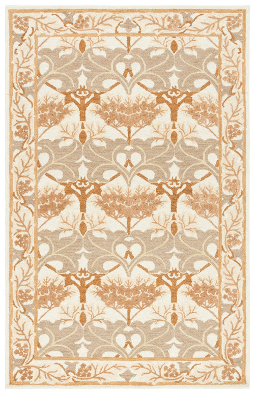 IVORY / BROWN