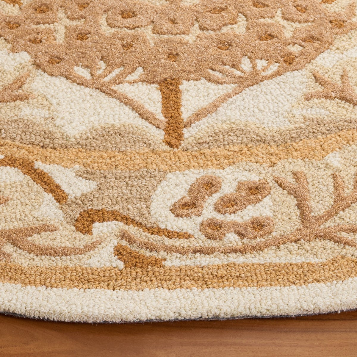 IVORY / BROWN