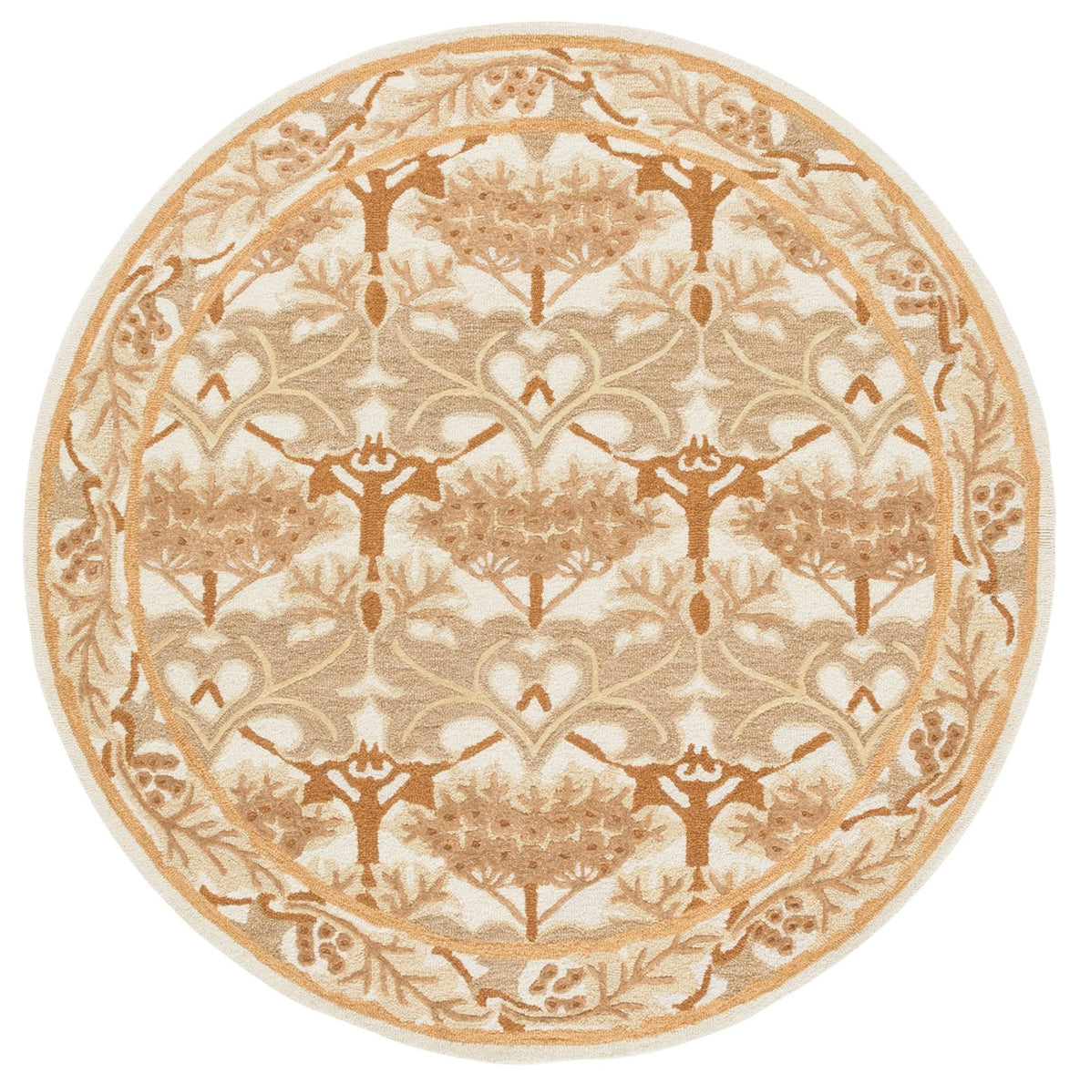 IVORY / BROWN