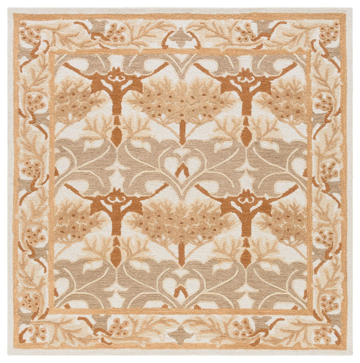 IVORY / BROWN