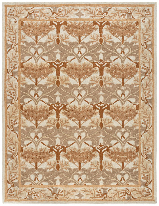IVORY / BROWN