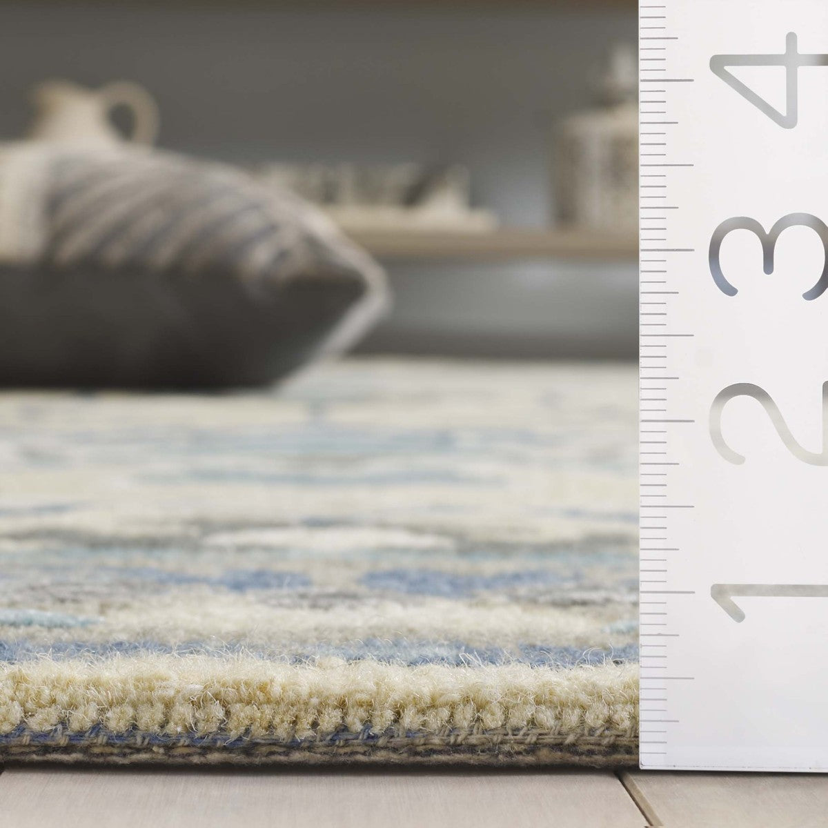 BLUE / BEIGE