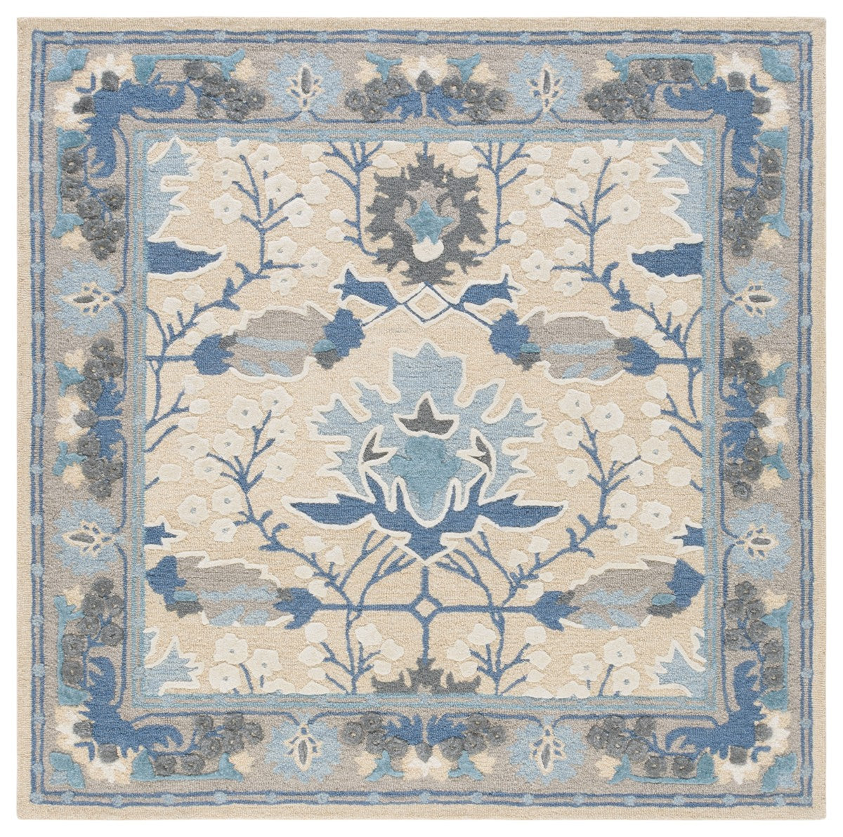 BLUE / BEIGE