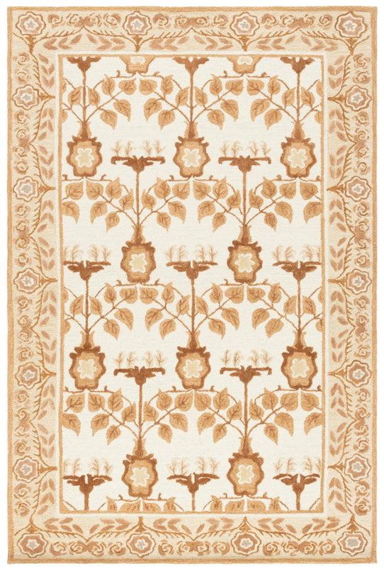 IVORY / BROWN