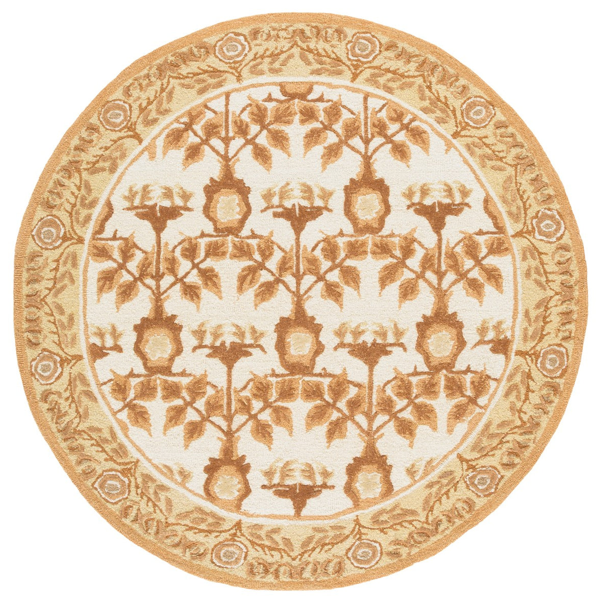 IVORY / BROWN