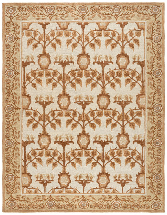 IVORY / BROWN