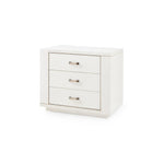 Villa & House - Ethan 3-Drawer End Table - Sand White - ETH-130-469-894