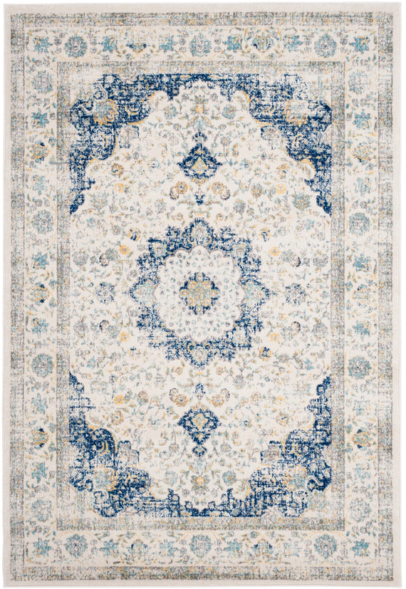 IVORY / BLUE