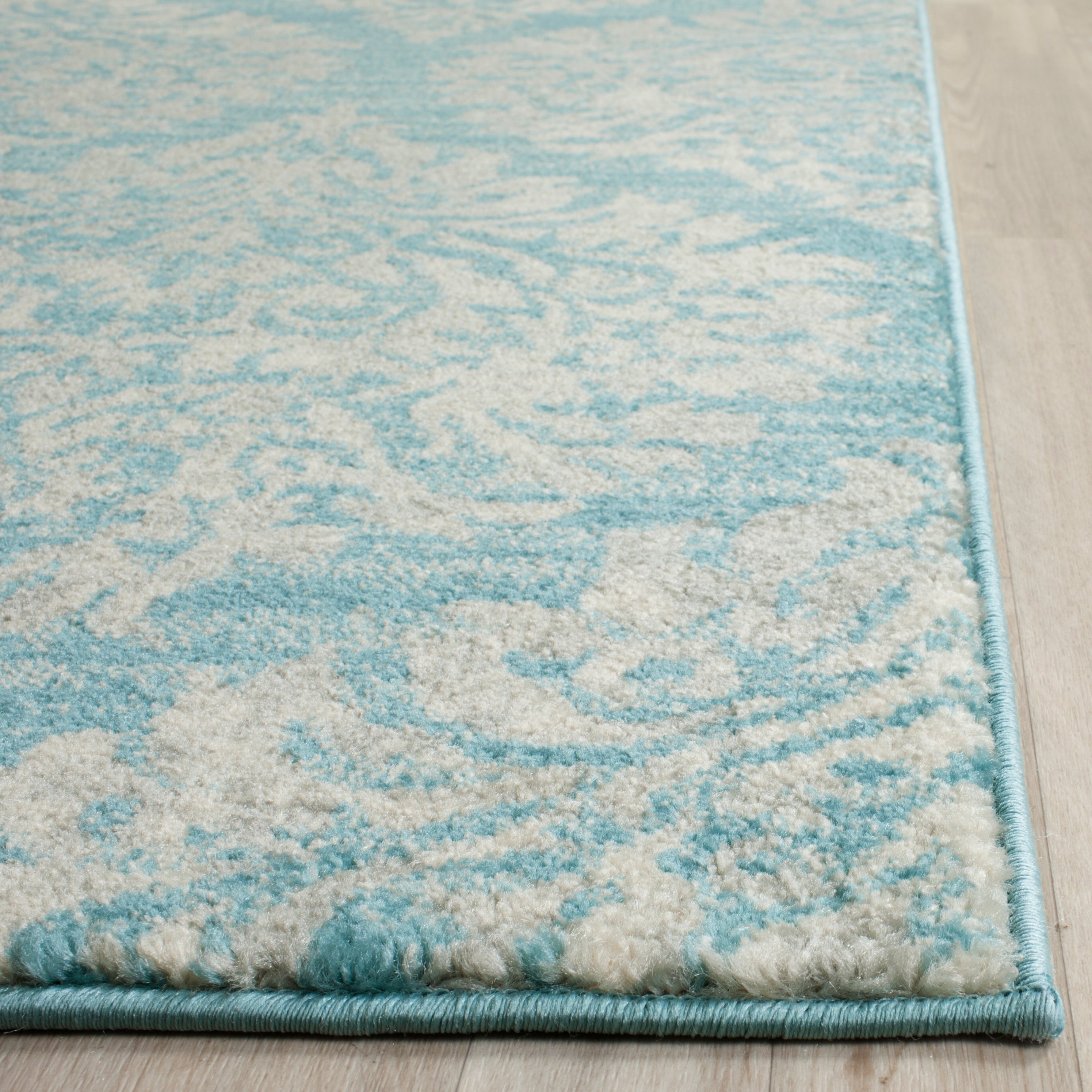 LIGHT BLUE / IVORY