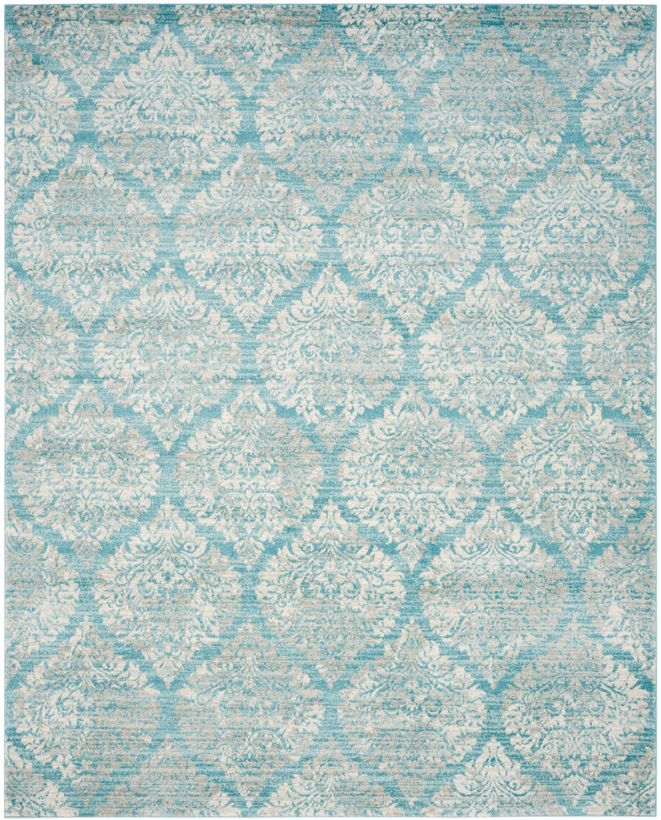 LIGHT BLUE / IVORY