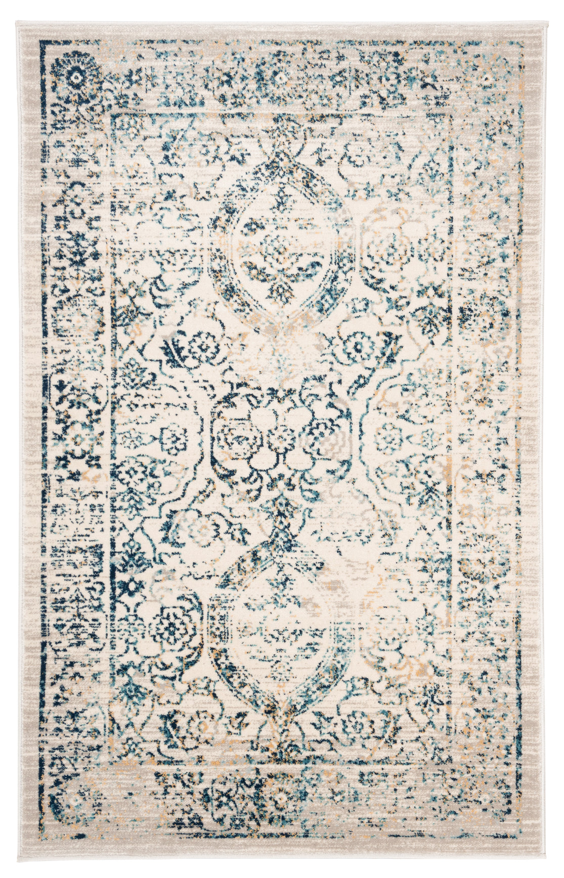 BEIGE / TURQUOISE