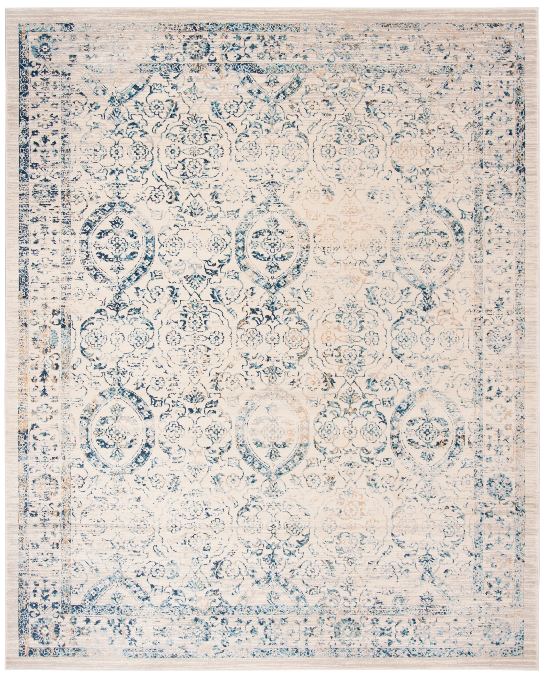 BEIGE / TURQUOISE