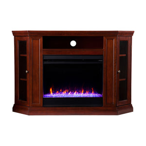SEI Furniture Claremont Color Changing Convertible Fireplace, FC931