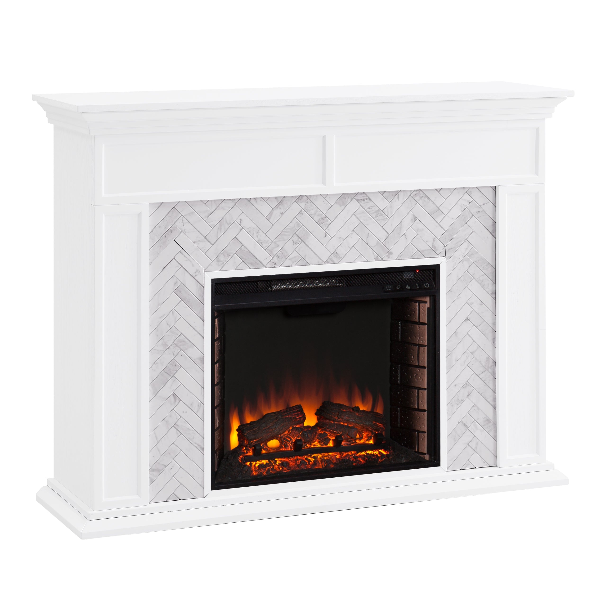 SEI Furniture Torlington Fireplace - Thumbnail 5