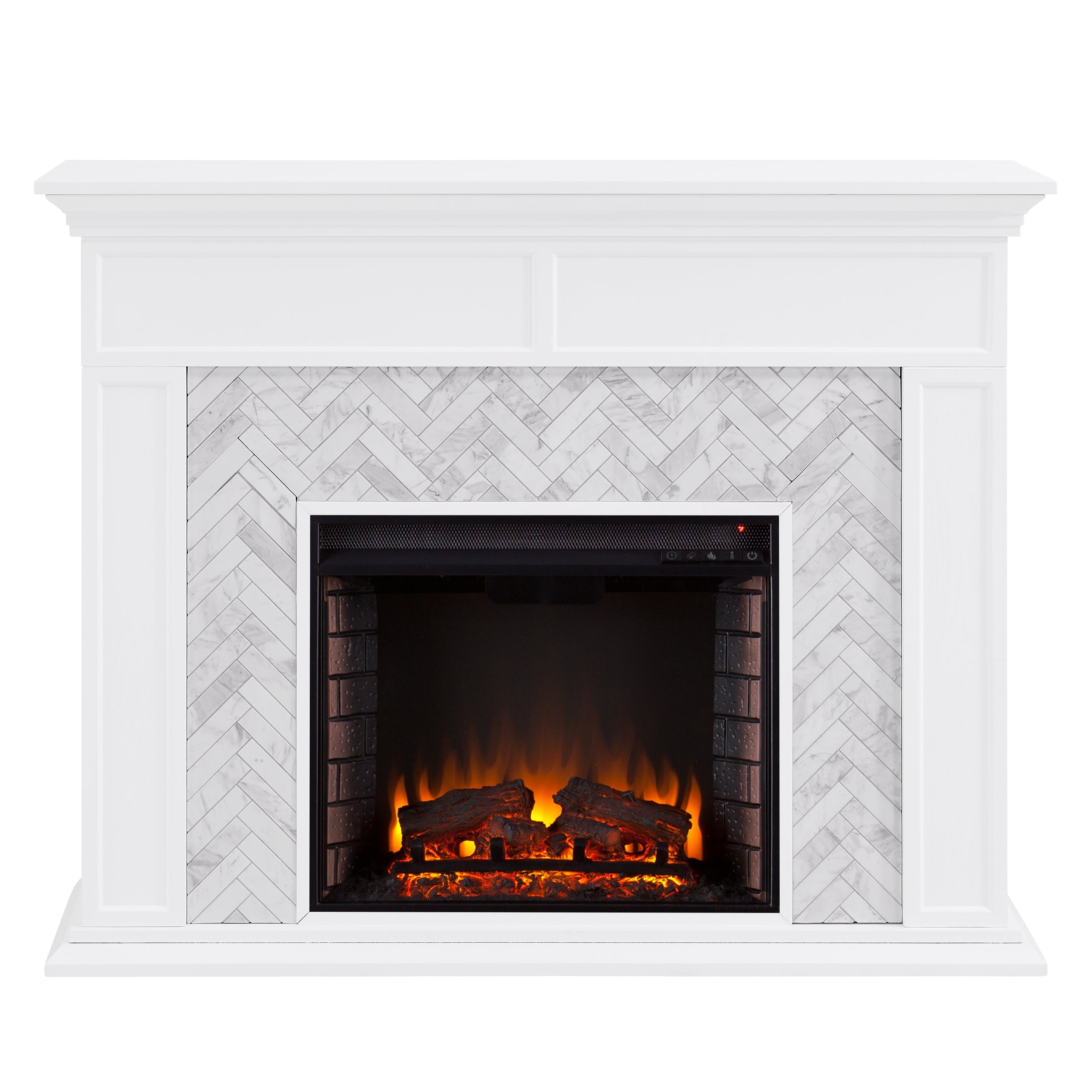 SEI Furniture Torlington Fireplace - Thumbnail 2