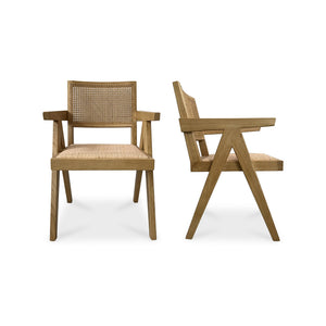 Moe's Home Collection - Takashi Chair Natural-Set Of Two - FG-1022-24