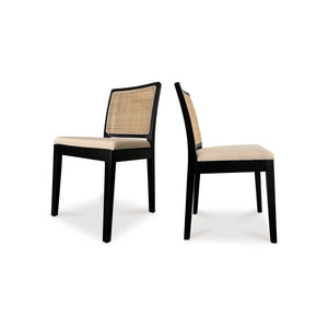 Moe's Home Collection - Orville Dining Chair Black-Set Of Two - FG-1023-02