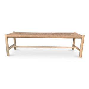 Moe's Home Collection - Hawthorn Bench Small Natural - FG-1027-24