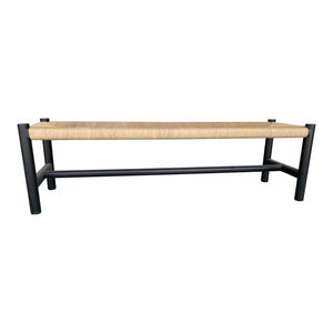 Moe's Home Collection - Hawthorn Bench Large Black - FG-1028-02