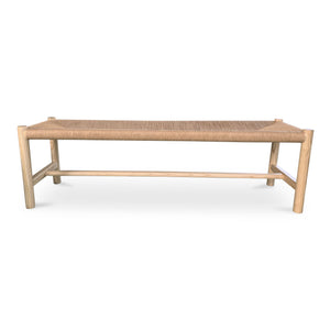 Moe's Home Collection - Hawthorn Bench Large Natural - FG-1028-24