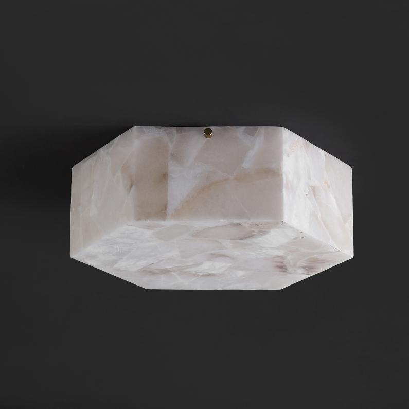 WHITE / BRASS