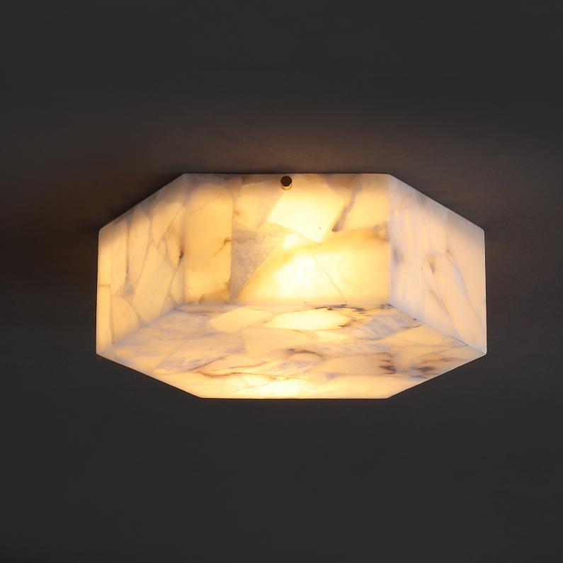 WHITE / BRASS