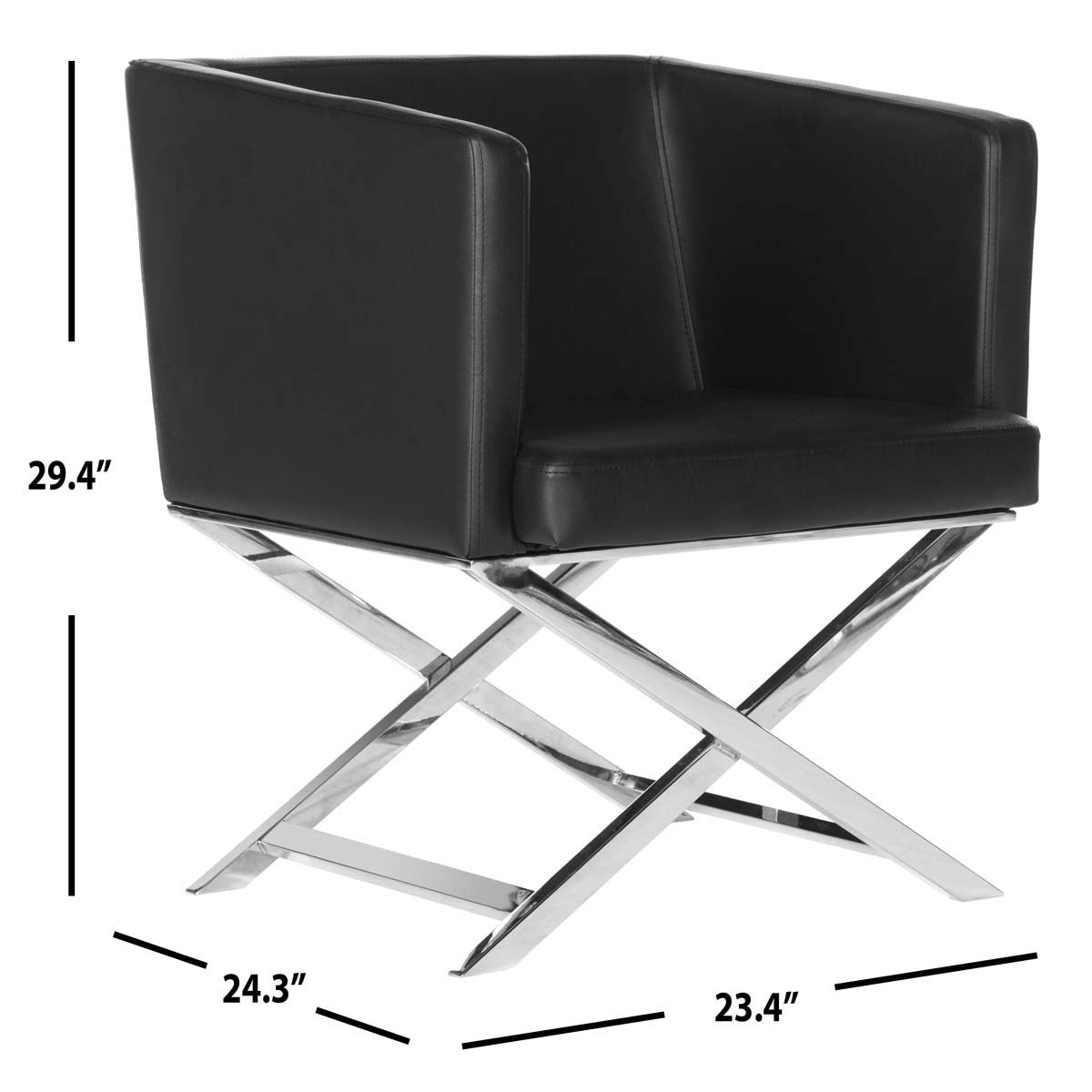 Black/Chrome - Black/Chrome