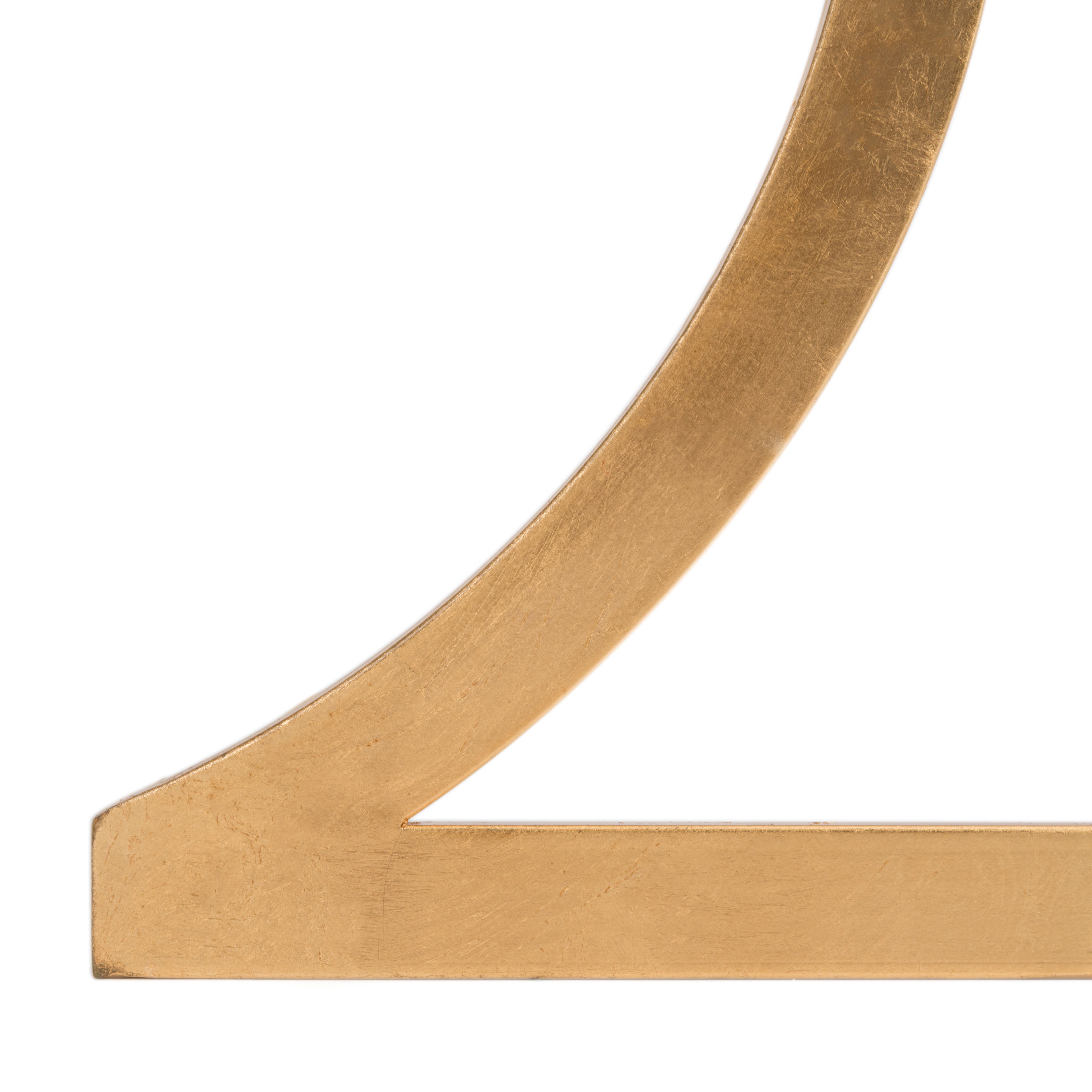 Safavieh Sullivan Accent Table, FOX2526 - Gold / White Glass