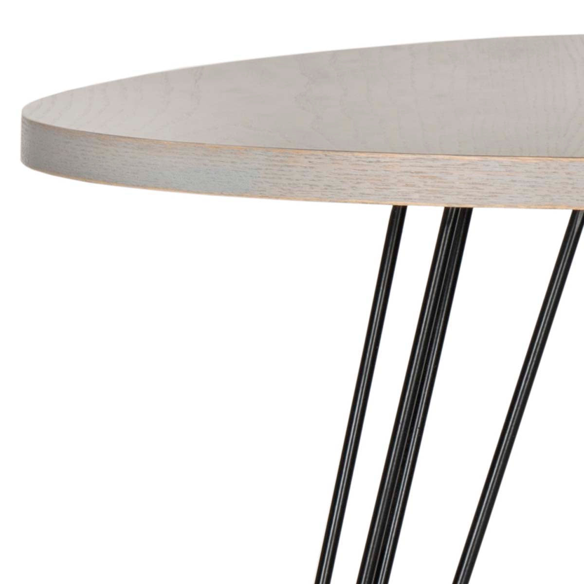 Safavieh Wolcott Retro Mid Century Side Table , FOX4207 - Grey/Black