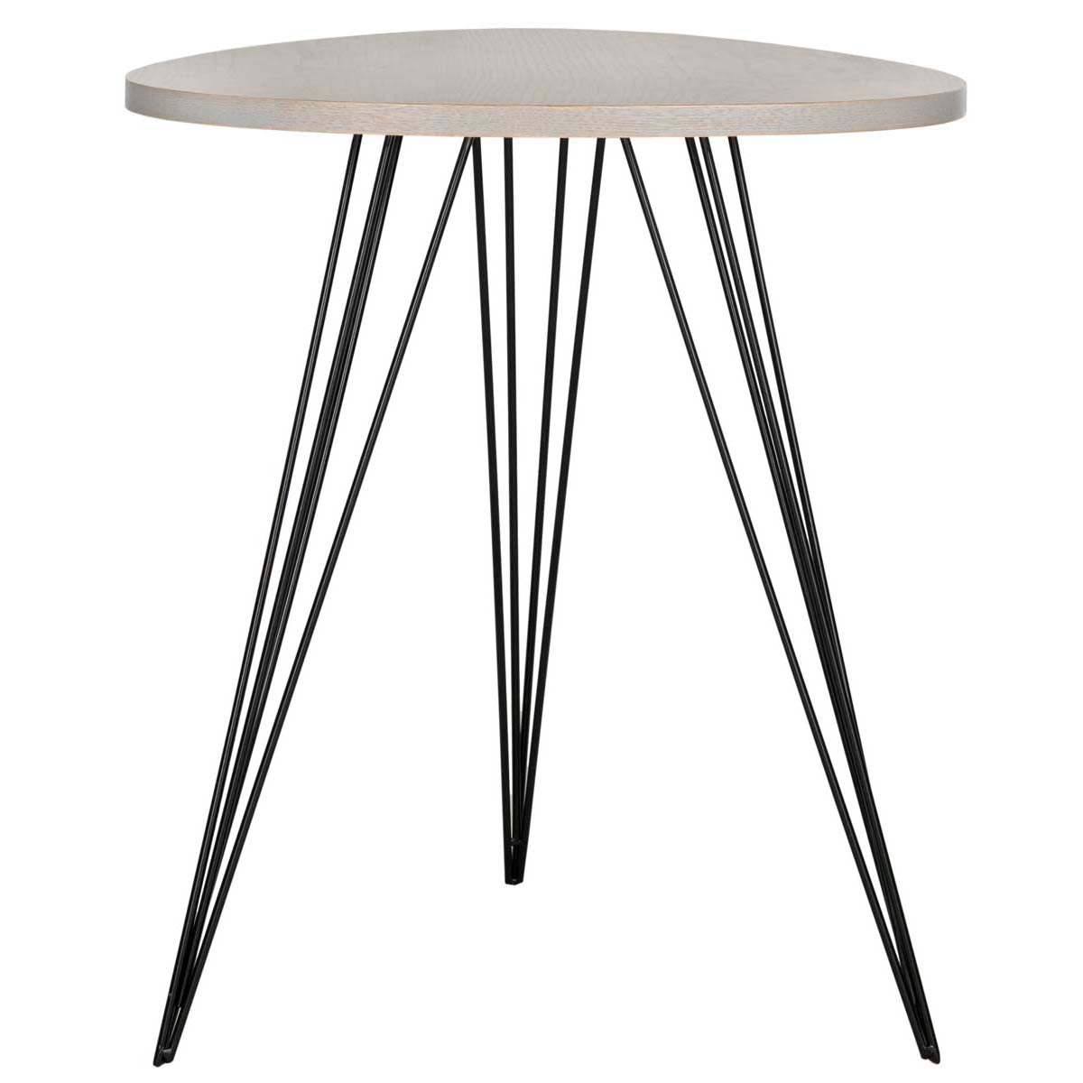 Safavieh Wolcott Retro Mid Century Side Table , FOX4207 - Grey/Black