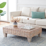 Safavieh Leary Coffee Table, FOX6528 - Natural White Wash