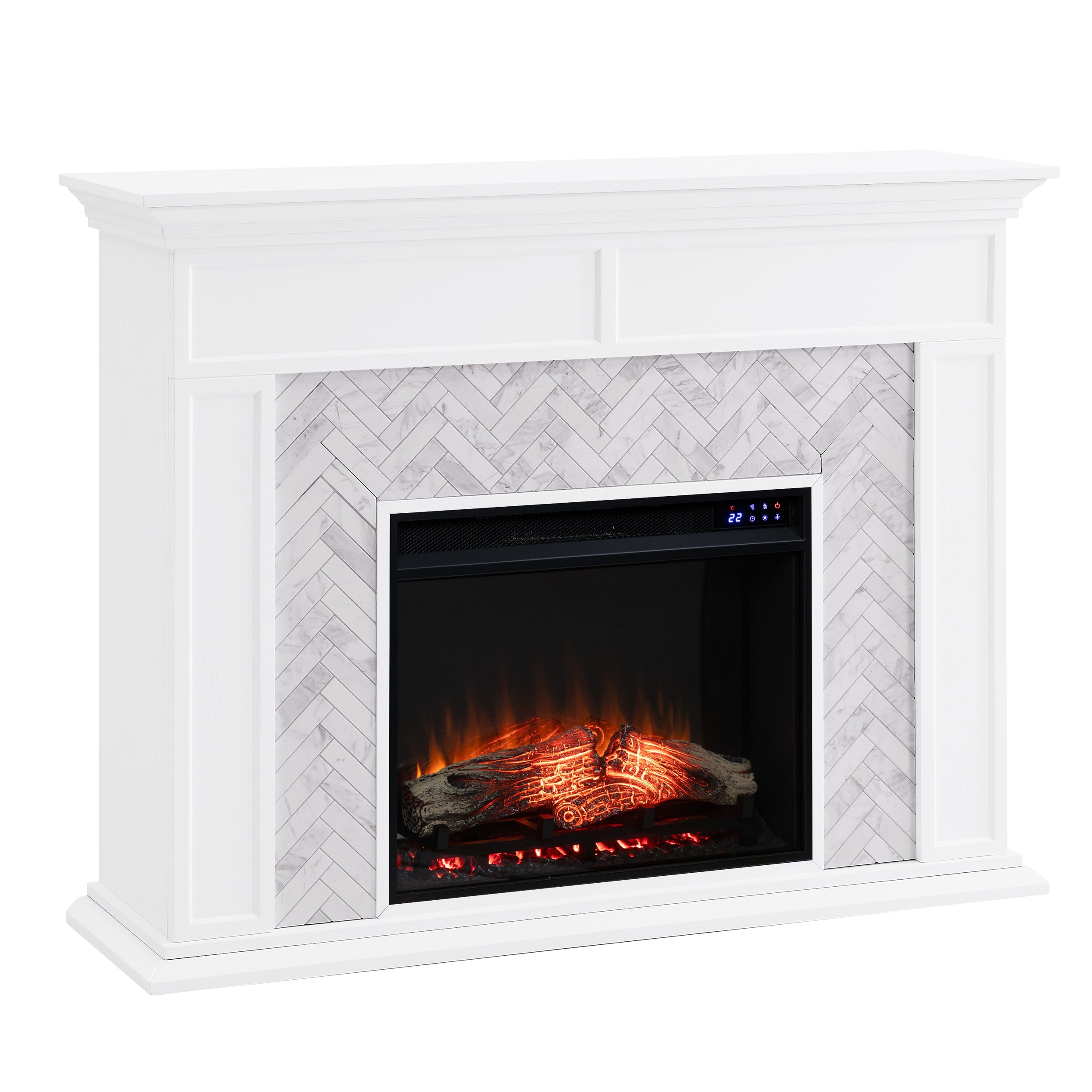 SEI Furniture Torlington Electric Fireplace