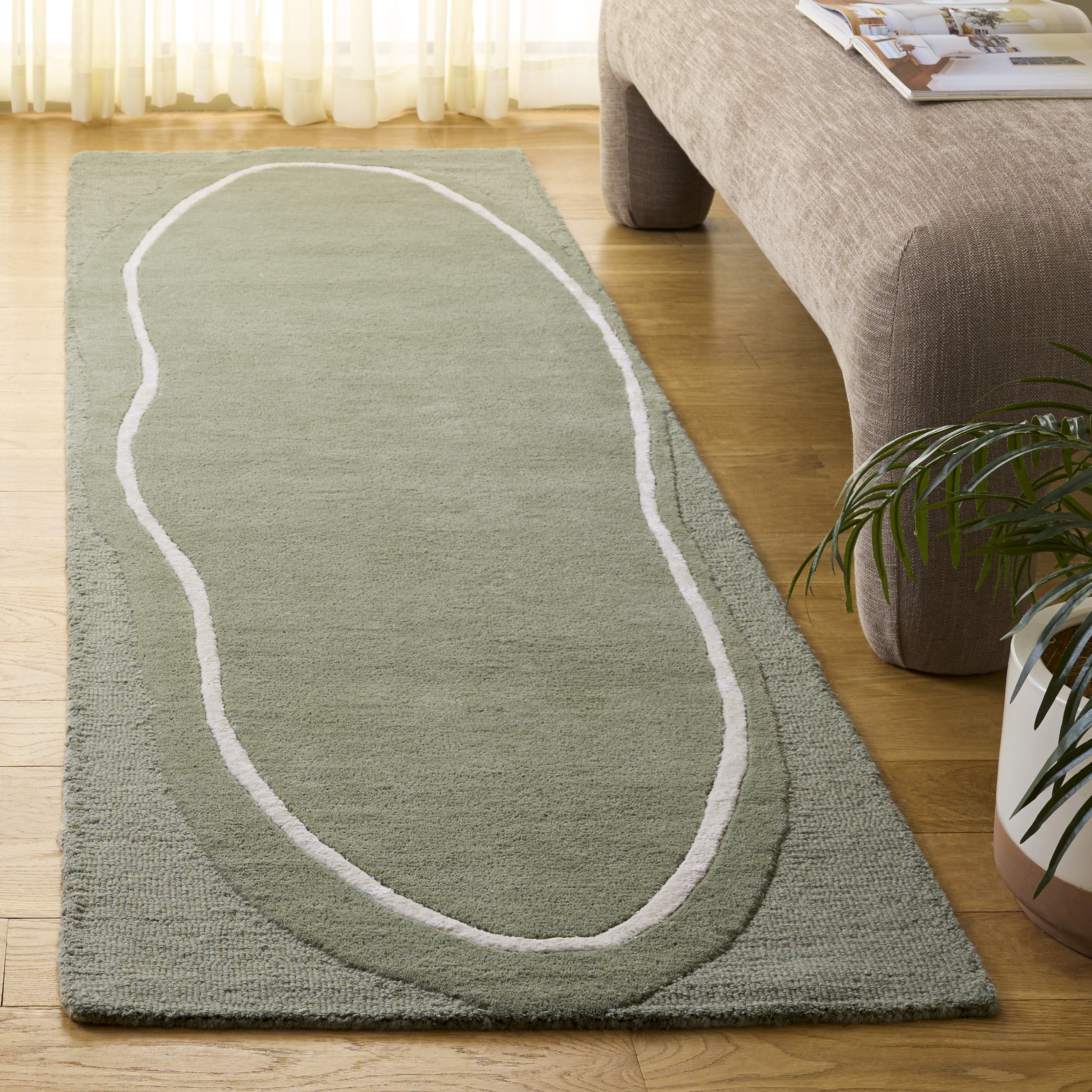 FIFTH AVENUE 106 SAGE GREEN / IVORY