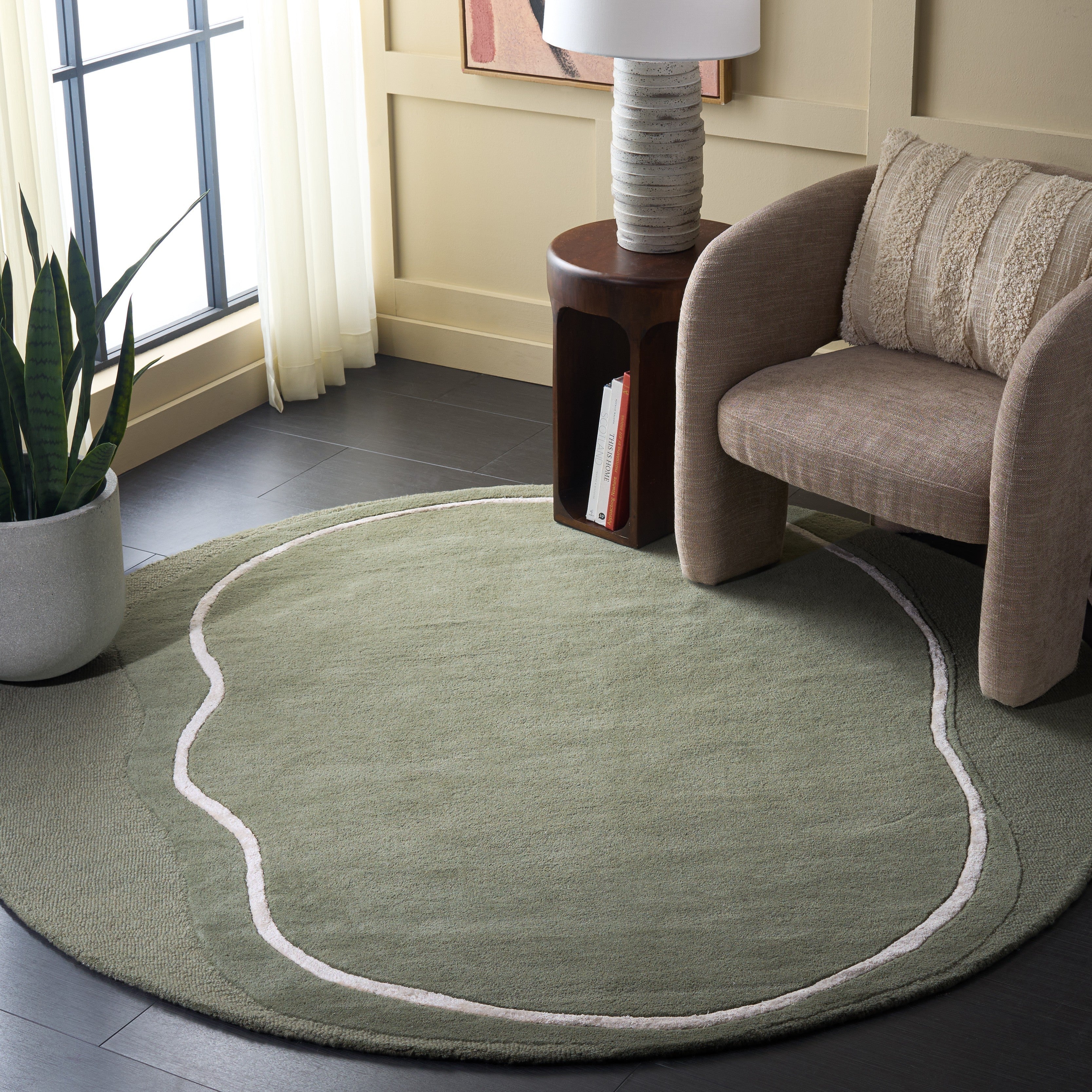 FIFTH AVENUE 106 SAGE GREEN / IVORY