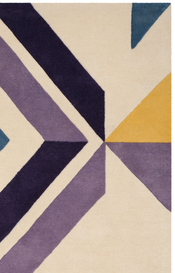 FIFTH AVENUE 116 IVORY / PURPLE
