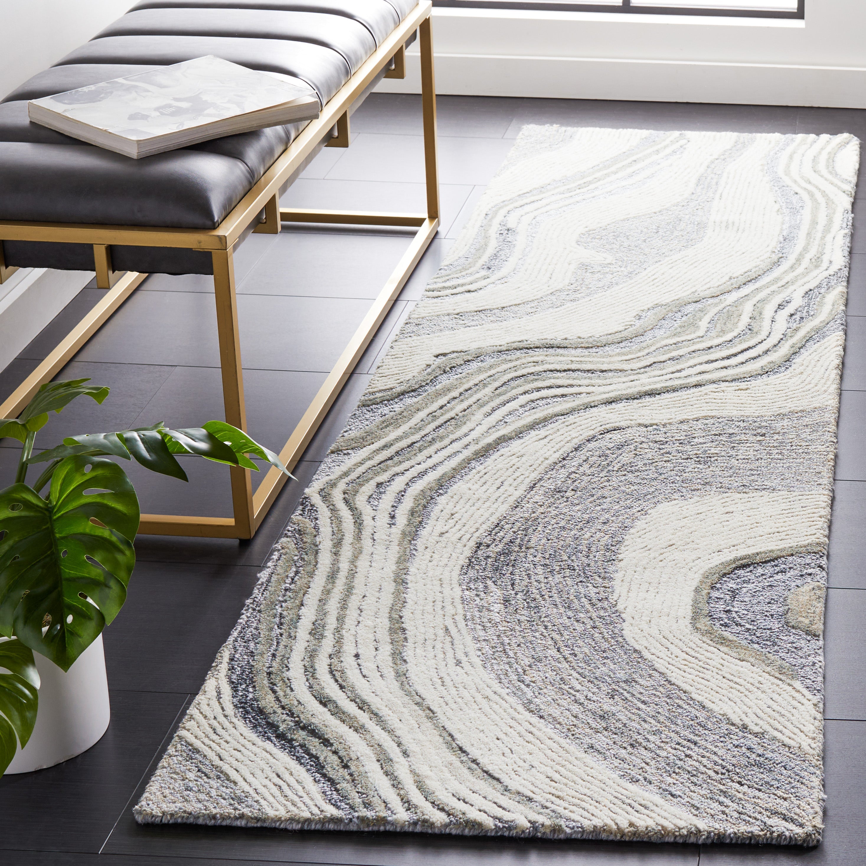 FIFTH AVENUE 121 GREY / IVORY