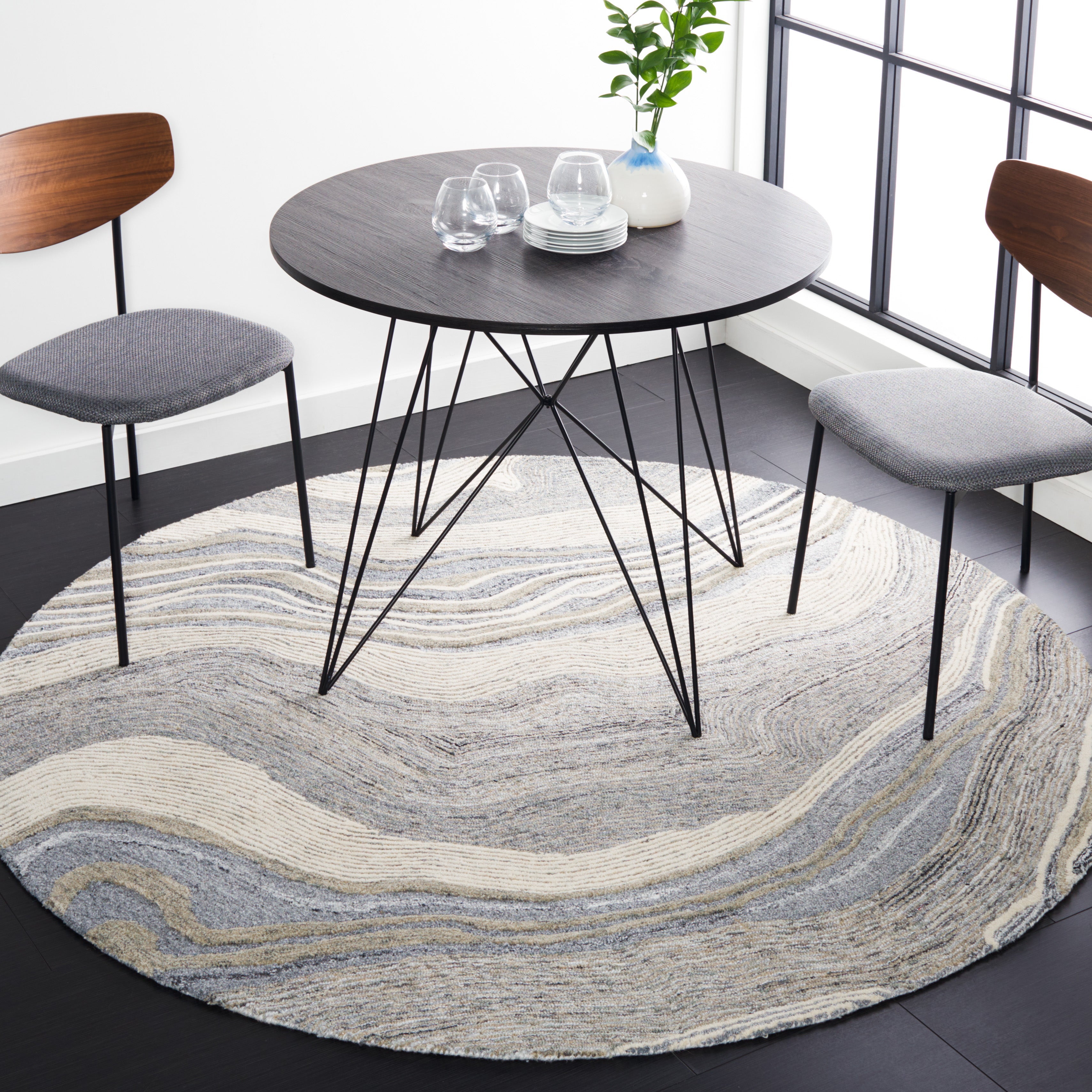 FIFTH AVENUE 121 GREY / IVORY