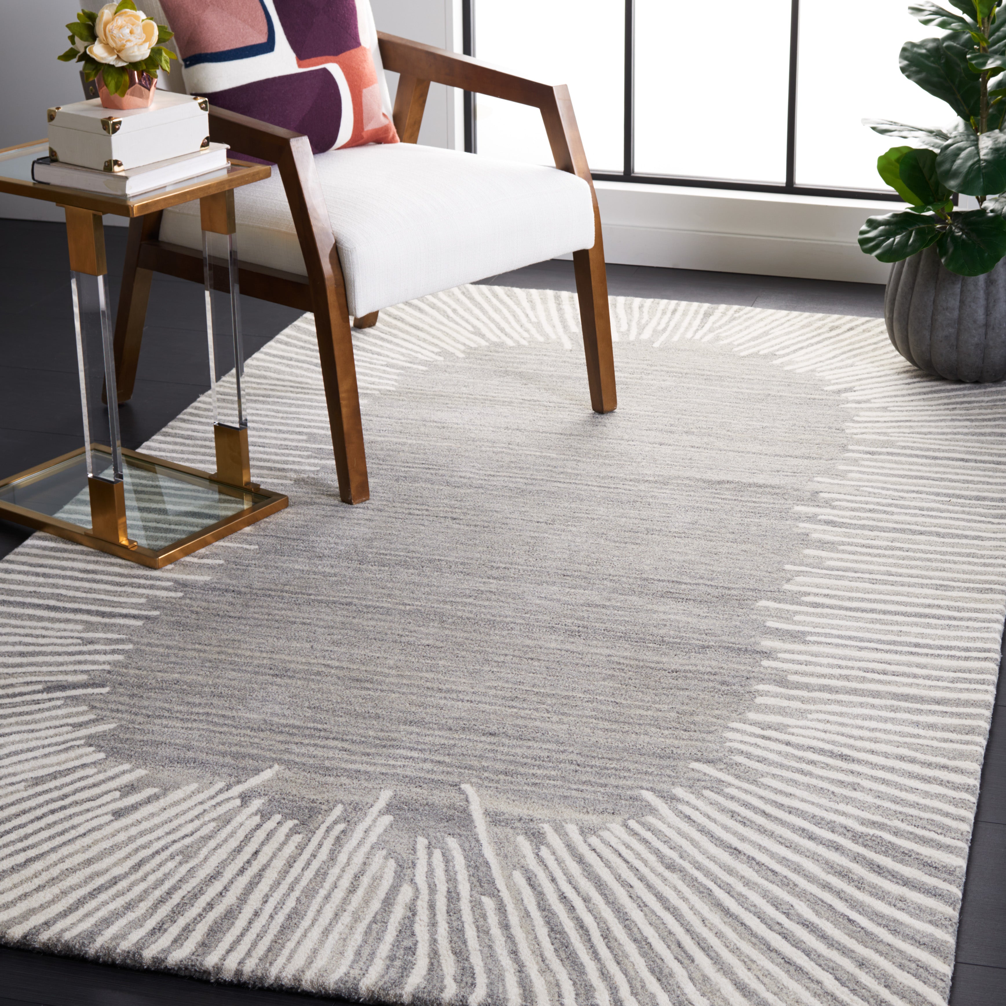 FIFTH AVENUE 129 GREY / IVORY